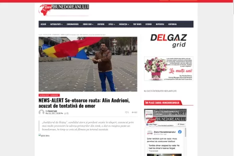 NEWS-ALERT SE-NTOARCE ROATA: ALIN ANDRIONI, ACUZAT DE TENTATIVĂ DE OMOR